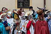 Carnival parade in Český Krumlov, 25th February 2020, photo by: Lubor Mrázek