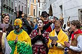 Carnival parade in Český Krumlov, 25th February 2020, photo by: Lubor Mrázek