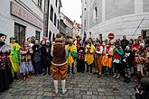 Carnival parade in Český Krumlov, 25th February 2020, photo by: Lubor Mrázek