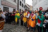 Carnival parade in Český Krumlov, 25th February 2020, photo by: Lubor Mrázek