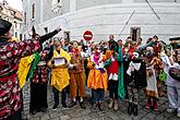 Carnival parade in Český Krumlov, 25th February 2020, photo by: Lubor Mrázek