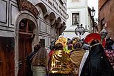 Carnival parade in Český Krumlov, 25th February 2020, photo by: Lubor Mrázek