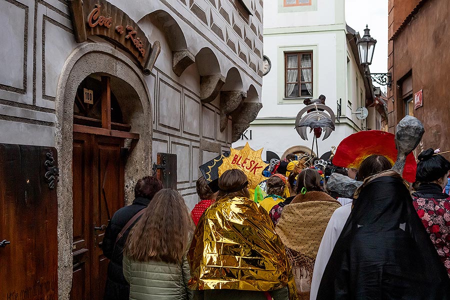 Karnevalsumzug, 25. Februar 2020, Fasching Český Krumlov