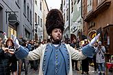 Carnival parade in Český Krumlov, 25th February 2020, photo by: Lubor Mrázek