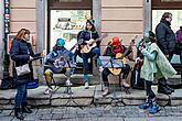 Carnival parade in Český Krumlov, 25th February 2020, photo by: Lubor Mrázek