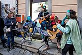 Carnival parade in Český Krumlov, 25th February 2020, photo by: Lubor Mrázek