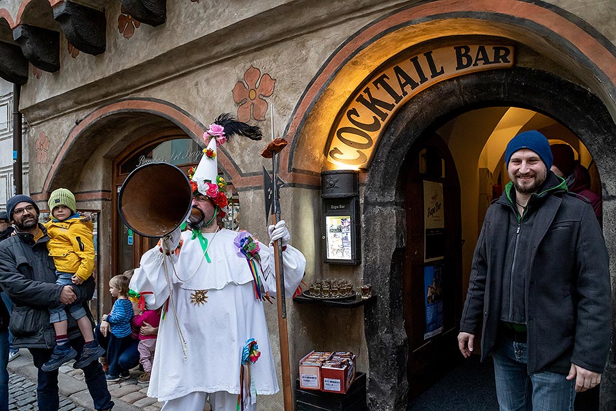 Carnival parade in Český Krumlov, 25th February 2020