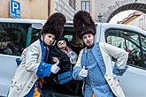 Carnival parade in Český Krumlov, 25th February 2020, photo by: Lubor Mrázek