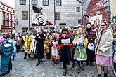 Carnival parade in Český Krumlov, 25th February 2020, photo by: Lubor Mrázek