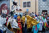 Carnival parade in Český Krumlov, 25th February 2020, photo by: Lubor Mrázek