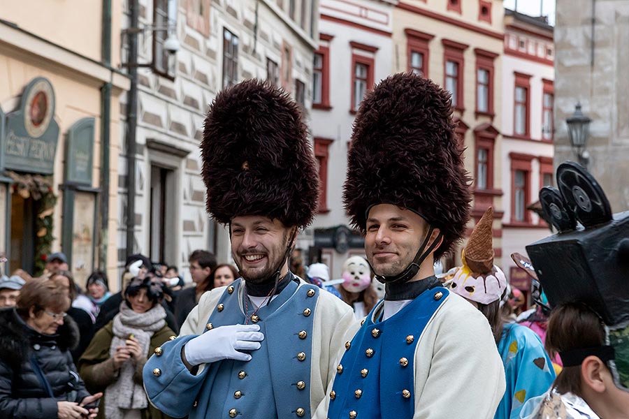 Karnevalsumzug, 25. Februar 2020, Fasching Český Krumlov