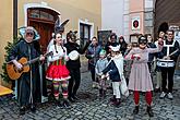 Carnival parade in Český Krumlov, 25th February 2020, photo by: Lubor Mrázek