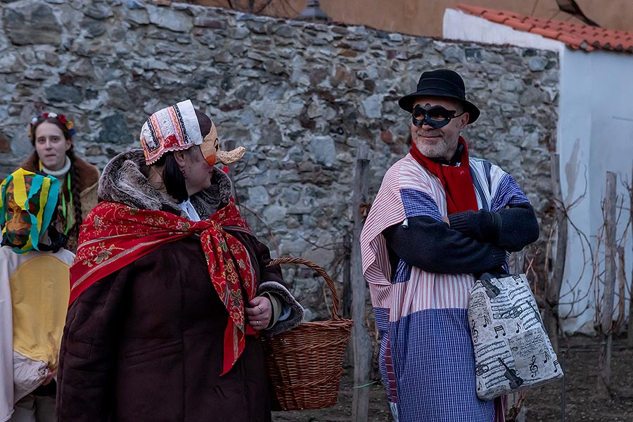 Carnival parade in Český Krumlov, 25th February 2020