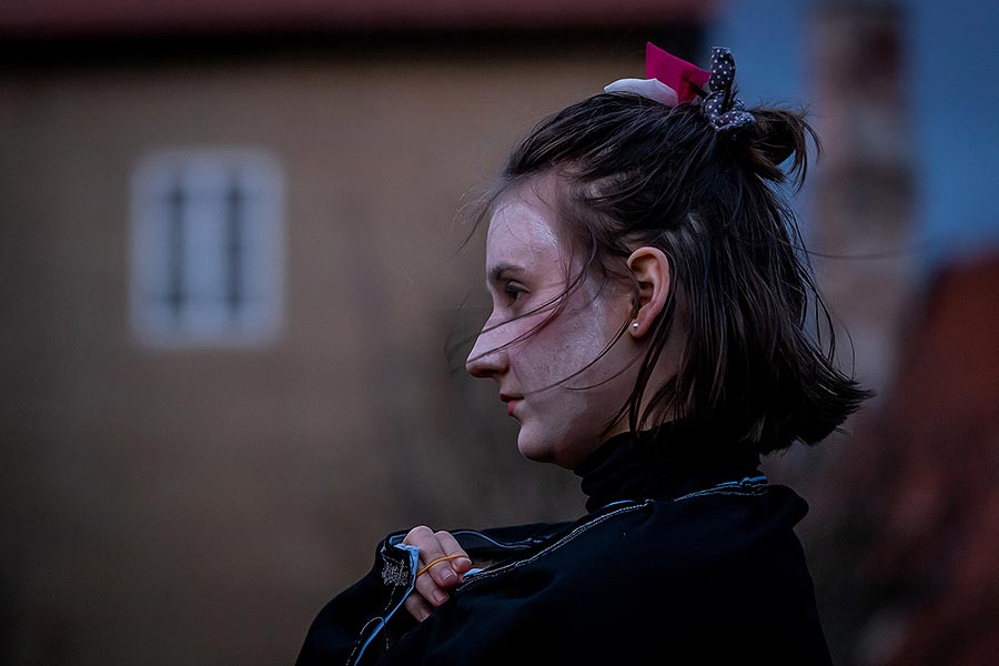 Carnival parade in Český Krumlov, 25th February 2020