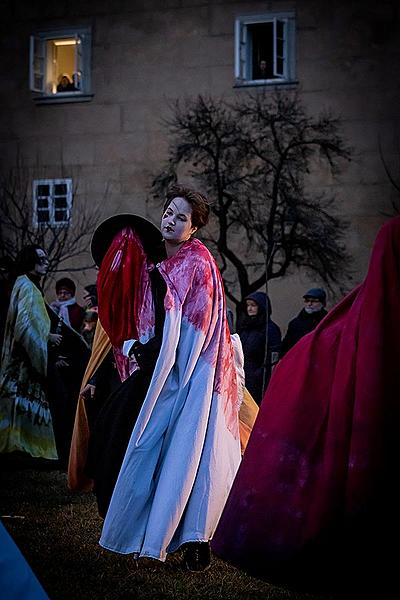 Carnival parade in Český Krumlov, 25th February 2020