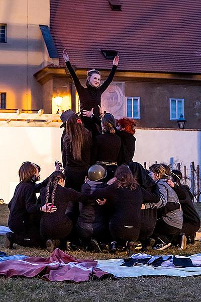 Carnival parade in Český Krumlov, 25th February 2020