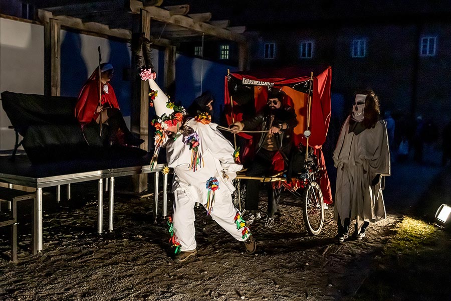 Carnival parade in Český Krumlov, 25th February 2020