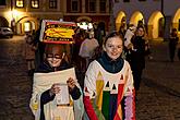 Carnival parade in Český Krumlov, 25th February 2020, photo by: Lubor Mrázek