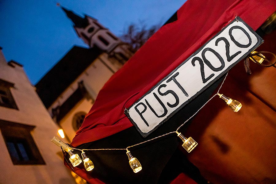 Carnival parade in Český Krumlov, 25th February 2020