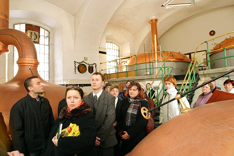 Návštěva pivovaru Eggenberg, foto: © Lubor Mrázek