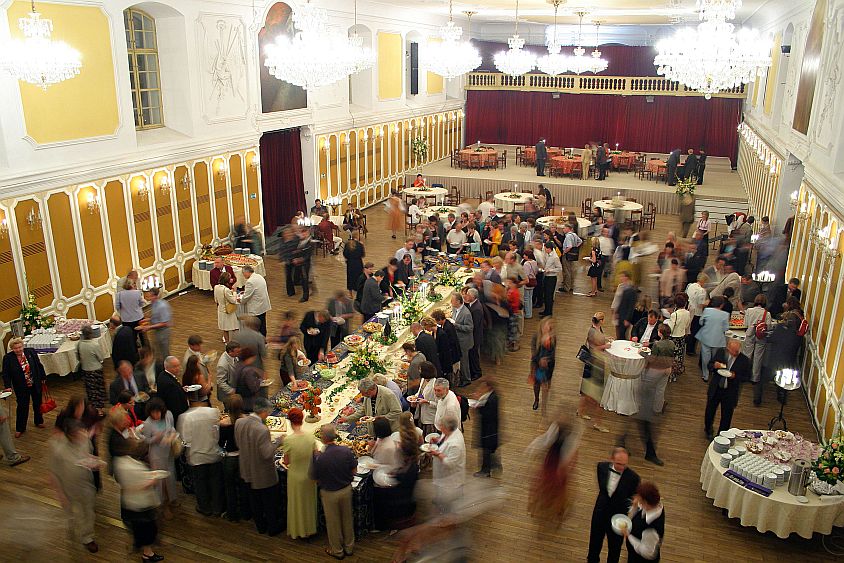 31. Juli 2004 - Barocknacht mit Antonio Vivaldi, Garten und Schloss Český Krumlov, Internationales Musikfestival Český Krumlov, Bildsquelle: © Auviex s.r.o., Foto: Daniela Krutinová