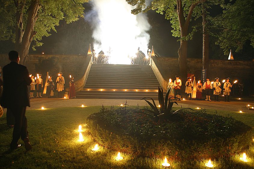 31. července 2004 - Barokní noc s Antoniem Vivaldim, Mezinárodní hudební festival Český Krumlov, zdroj: © Auviex s.r.o., foto: Daniela Krutinová