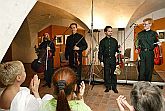 5. August 2004 - Quartett Appolon - die Musik von Arnold Schönberg, Egon Schiele Art Centrum,Internationales Musikfestival Český Krumlov, Bildsquelle: © Auviex s.r.o., Foto: Libor Sváček 