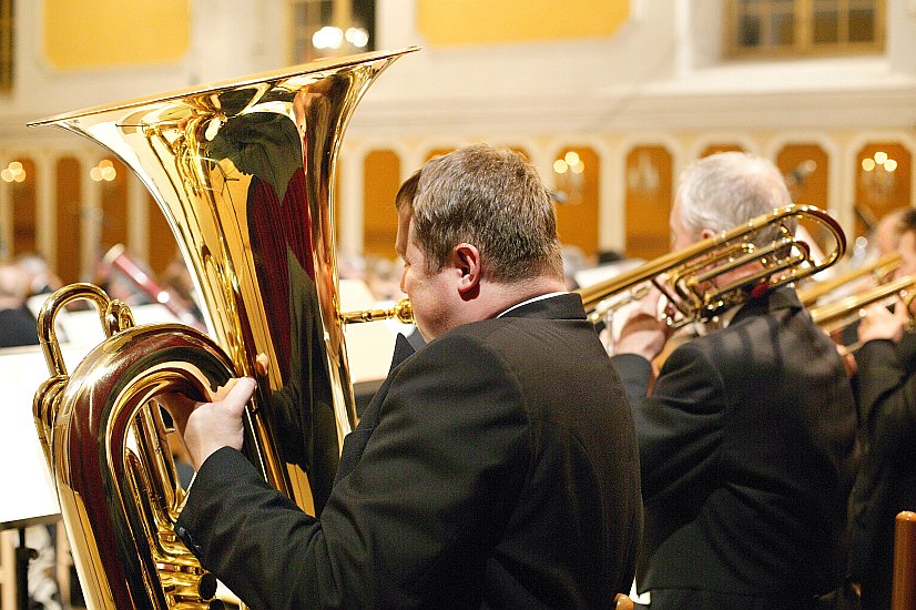 21. August 2004 - Bedřich Smetana: Má vlast (Mein Vaterland), Staatsphilharmonie Brno (Brünn), Dirigent: Petr Altrichter, Kammerorchester von Bohuslav Martinů, Internationales Musikfestival Český Krumlov, Bildsquelle: © Auviex s.r.o., Foto: Libor Sváček