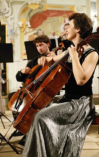 27. August 2004 - Slowakisches Kammerorchester, Internationales Musikfestival Český Krumlov, Bildsquelle: © Auviex s.r.o., Foto: Libor Sváček