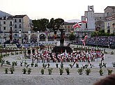 Krumlovští v italské Sulmoně, 29.7. - 1.8.2004, zdroj: archív souborů Krumlovští pištci a Fioretto 