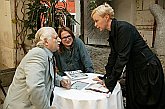 Vernisáž výstavy Milana Knížáka v Egon Schiele Art Centru Český Krumlov, 4. září 2004, foto: Libor Sváček 