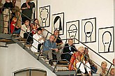 Vernissage der Ausstellung der Werke von Milan Knížák im Egon Schiele Art Centrum Český Krumlov, 4. September 2004, Foto: Libor Sváček 