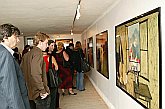 Vernissage der Ausstellung der Werke von Milan Knížák im Egon Schiele Art Centrum Český Krumlov, 4. September 2004, Foto: Libor Sváček 