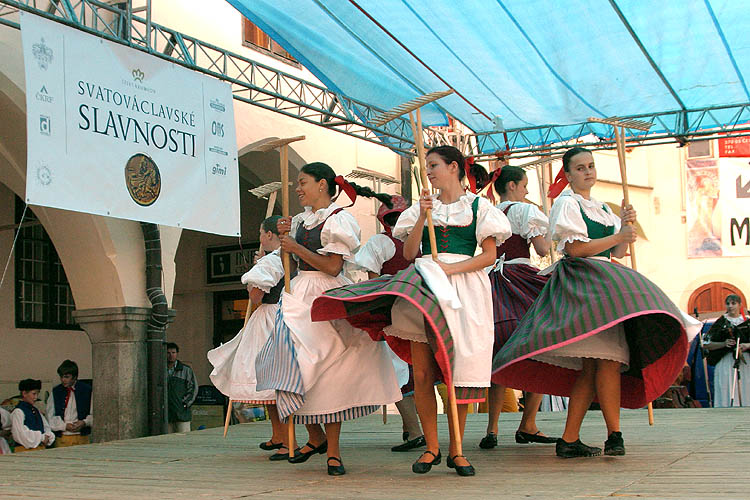 St.-Wenzels-Fest 2004 - Kultur und Erlebnisse im Stadtzentrum, Foto: © Lubor Mrázek