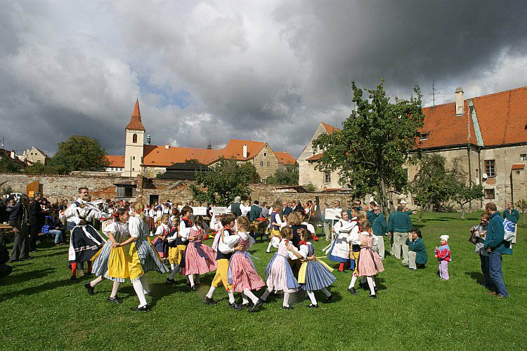 St.-Wenzels-Fest 2004 - Winzer- und Bierbrauerzug durch die Stadt, Foto: © Lubor Mrázek