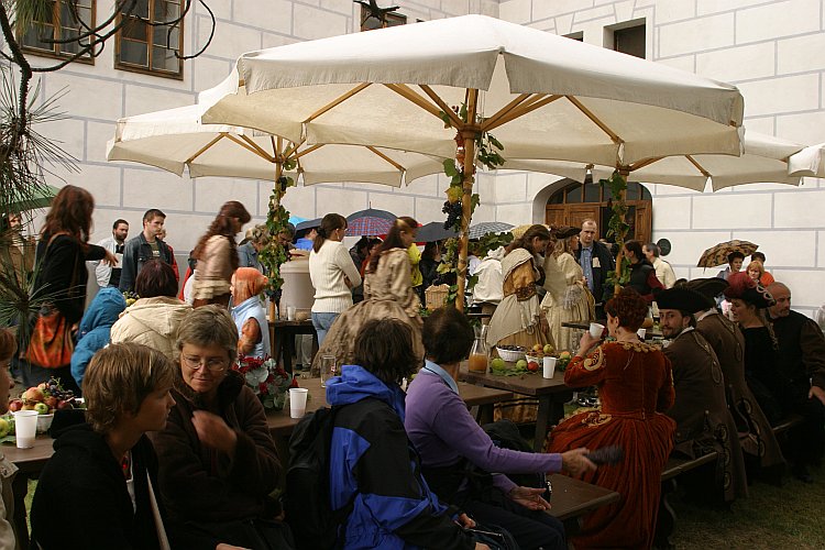 St.-Wenzels-Fest 2004 - Winzer- und Bierbrauerzug durch die Stadt, Foto: © Lubor Mrázek