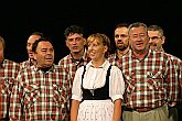 Večer s folklórem - Jitřenka Český Krumlov, Folklórní soubor Růže Český Krumlov, Corro Monte Zugna Roveretto (Itálie), Svatováclavské slavnosti 2004, foto: © Lubor Mrázek 