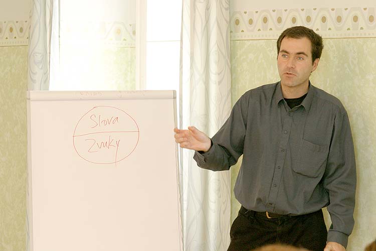 Mgr. Daniel Bína; Jihočeská univerzita, Pedagogická fakulta, České Budějovice, III. ročník odborných seminářů Český Krumlov – Management a marketing cestovního ruchu, foto: Lubor Mrázek