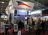 Präsentation von Český Krumlov bei der Messe in München, Gesamtansicht des Standes der Tschechischen Republik, Quelle: Archiv DM Český Krumlov 