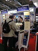 Präsentation von Český Krumlov bei der Messe in München, der Stand von Český Krumlov wurde häufig besucht, Quelle: Archiv DM Český Krumlov 