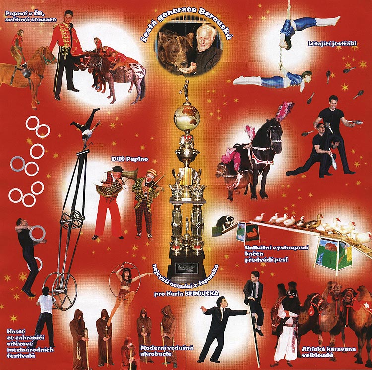 Cirkus Berousek Sultán zahájí sezónu v Českém Krumlově, zdroj: Cirkus Berousek Sultán