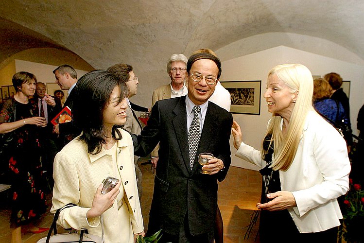 Die festliche Eröffnung der Sommerausstellungen in Egon Schiele Art Centrum, 30.4.2005, Foto: © 2005 Lubor Mrázek