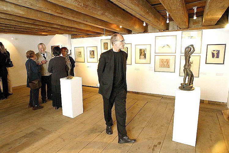 Slavnostní vernisáž letních výstav v Egon Schiele Art Centru, 30.4.2005, foto: © 2005 Lubor Mrázek