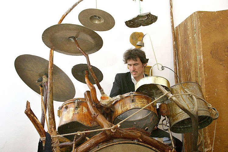 The grand opening of the following summer exhibitions in Egon Schiele Art Centrum, 30.4.2005, photo: © 2005 Lubor Mrázek