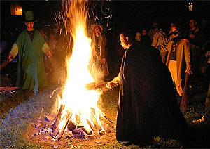 Rej čarodějnic 30.4.2005, foto: © 2005 Lubor Mrázek 