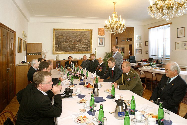 Zahájení oslav 60. výročí konce 2. světové války v regionu Český Krumlov, foto: © Lubor Mrázek