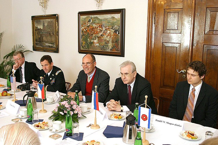 Zahájení oslav 60. výročí konce 2. světové války v regionu Český Krumlov, foto: © Lubor Mrázek