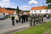 Pietní akt v Rájově, oslavy 60. výročí konce 2. světové války v regionu Český Krumlov, foto: © Lubor Mrázek 