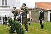 Pietní akt ve Vyšším Brodě, oslavy 60. výročí konce 2. světové války v regionu Český Krumlov, foto: © Lubor Mrázek 