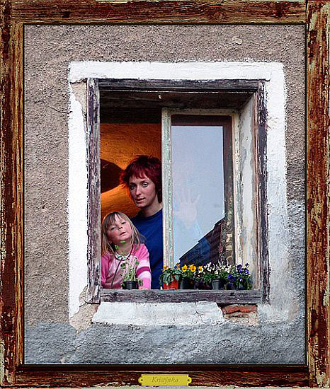 Kristýna - Krumlovská madona 2005, výstava fotografií Stanislavy Konvalinkové